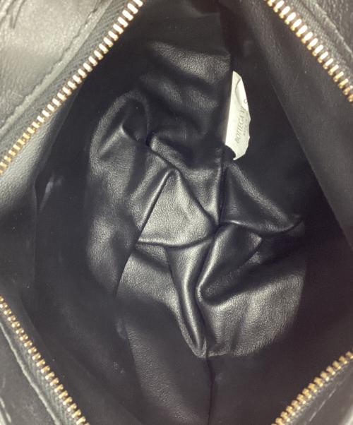 BOTTEGA VENETA（ボッテガベネタ）BOTTEGA VENETA (ボッテガベネタ) ツイスト ミニレザーハンドバッグ ブラックの古着・服飾アイテム