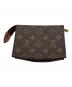 LOUIS VUITTON（ルイ ヴィトン）の古着「ポッシュ・トワレット 15」｜ブラウン