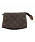 LOUIS VUITTON (ルイ ヴィトン) ポッシュ・トワレット 15 ブラウン：20000円