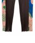中古・古着 PLEATS PLEASE (プリーツプリーズ) サイド切り替えプリーツパンツ ブラウン サイズ:2：25000円