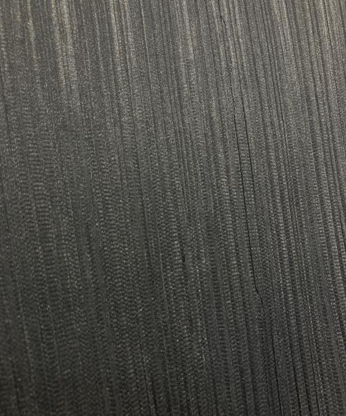 PLEATS PLEASE（プリーツプリーズ）PLEATS PLEASE (プリーツプリーズ) プリーツハイネックカットソー ブラック サイズ:4の古着・服飾アイテム
