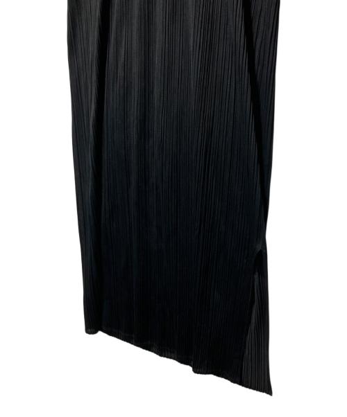 PLEATS PLEASE（プリーツプリーズ）PLEATS PLEASE (プリーツプリーズ) プリーツノースリーブワンピース ブラック サイズ:1の古着・服飾アイテム