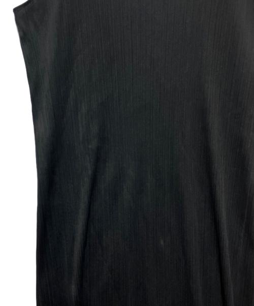 PLEATS PLEASE（プリーツプリーズ）PLEATS PLEASE (プリーツプリーズ) プリーツノースリーブワンピース ブラック サイズ:1の古着・服飾アイテム