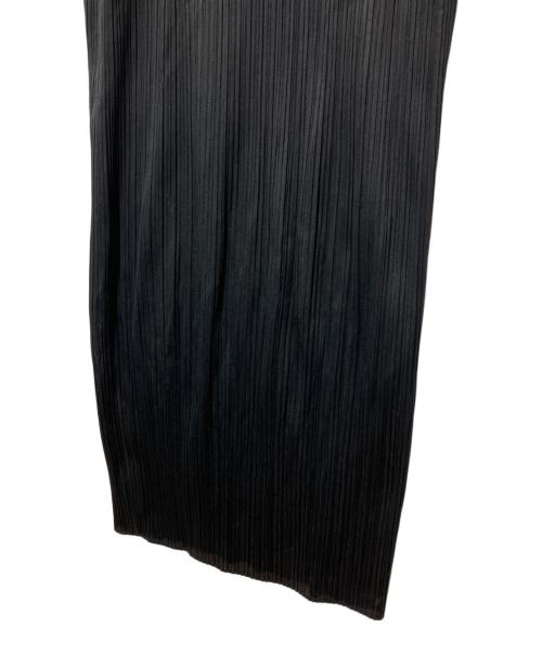 PLEATS PLEASE（プリーツプリーズ）PLEATS PLEASE (プリーツプリーズ) プリーツノースリーブワンピース ブラック サイズ:1の古着・服飾アイテム