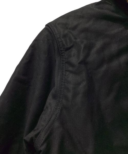 HOUSTON（ヒューストン）HOUSTON (ヒューストン) N-1 デッキジャケット ブラック サイズ:42の古着・服飾アイテム