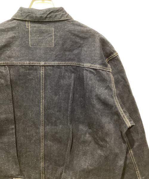HOUSTON（ヒューストン）HOUSTON (ヒューストン) WWII SELVEDGE TRUCKER JACKET ネイビー サイズ:42の古着・服飾アイテム