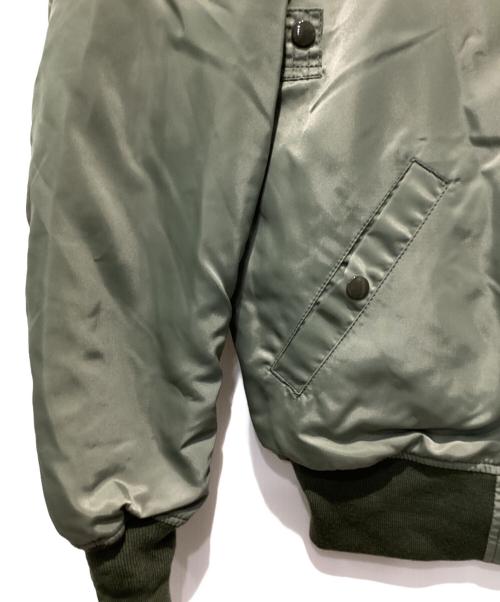 HOUSTON（ヒューストン）HOUSTON (ヒューストン) B-15D MODIFY フライトジャケット オリーブ サイズ:42の古着・服飾アイテム