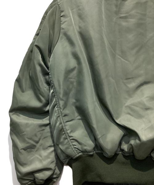 HOUSTON（ヒューストン）HOUSTON (ヒューストン) B-15D MODIFY フライトジャケット オリーブ サイズ:42の古着・服飾アイテム