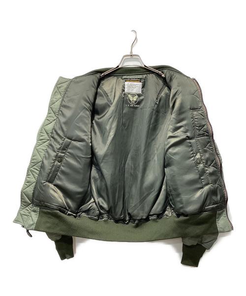 HOUSTON（ヒューストン）HOUSTON (ヒューストン) B-15D MODIFY フライトジャケット オリーブ サイズ:42の古着・服飾アイテム