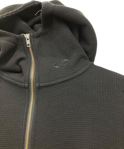 PARANOID（パラノイド）PARANOID (パラノイド) TERMAL ZIP HOODIE ブラック サイズ:Lの古着・服飾アイテム