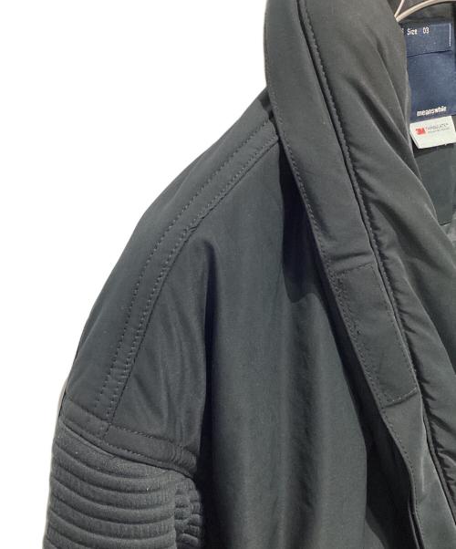 meanswhile（ミーンズワイル）meanswhile (ミーンズワイル) Beaufort Flight Padding JKT ブラック サイズ:3の古着・服飾アイテム