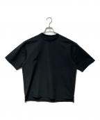 TENTIALテンシャル バクネ）の古着「フロントロゴTシャツ」｜ブラック