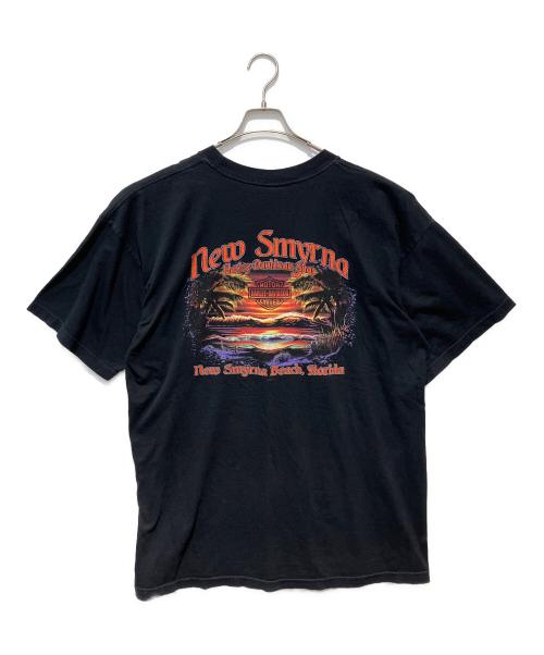 HARLEY-DAVIDSON（ハーレーダビッドソン）HARLEY-DAVIDSON (ハーレーダビッドソン) プリントTシャツ ブラック サイズ:2Xの古着・服飾アイテム