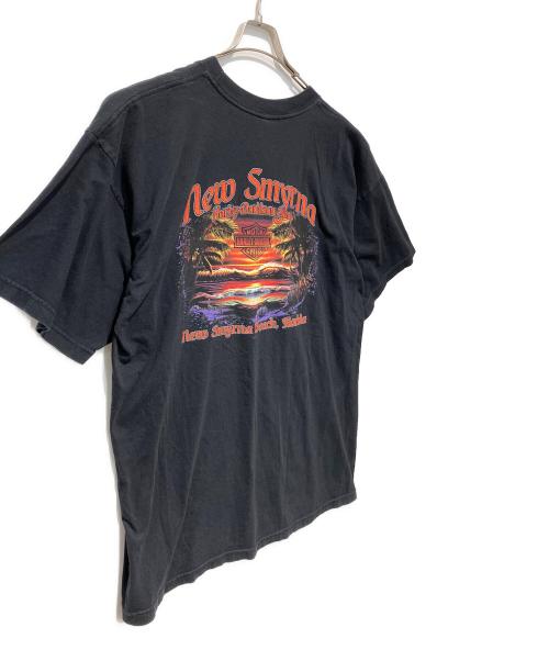 HARLEY-DAVIDSON（ハーレーダビッドソン）HARLEY-DAVIDSON (ハーレーダビッドソン) プリントTシャツ ブラック サイズ:2Xの古着・服飾アイテム