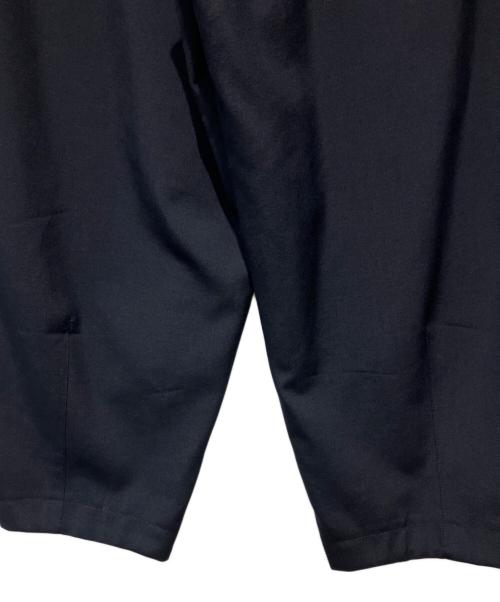 COMME des GARCONS COMME des GARCONS（コムデギャルソン コムデギャルソン）COMME des GARCONS COMME des GARCONS (コムデギャルソン コムデギャルソン) タックウールイージーパンツ ネイビー サイズ:Sの古着・服飾アイテム