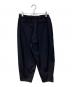 COMME des GARCONS COMME des GARCONS (コムデギャルソン コムデギャルソン) タックウールイージーパンツ ネイビー サイズ:S：10000円