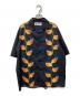 CHALLENGER（チャレンジャー）の古着「S/S FLAME LEAF SHIRT」｜ブラック