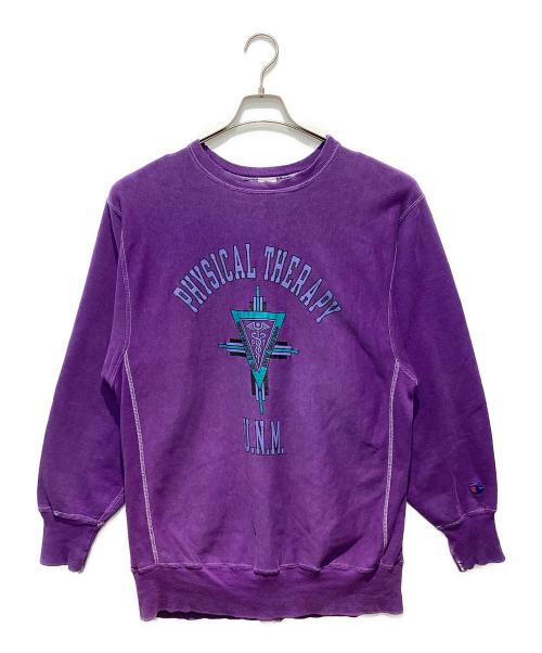 Champion REVERSE WEAVE（チャンピオン リバース ウィーブ）Champion REVERSE WEAVE (チャンピオン リバース ウィーブ) 90s リバースウィーブスウェット パープル サイズ:XXLの古着・服飾アイテム