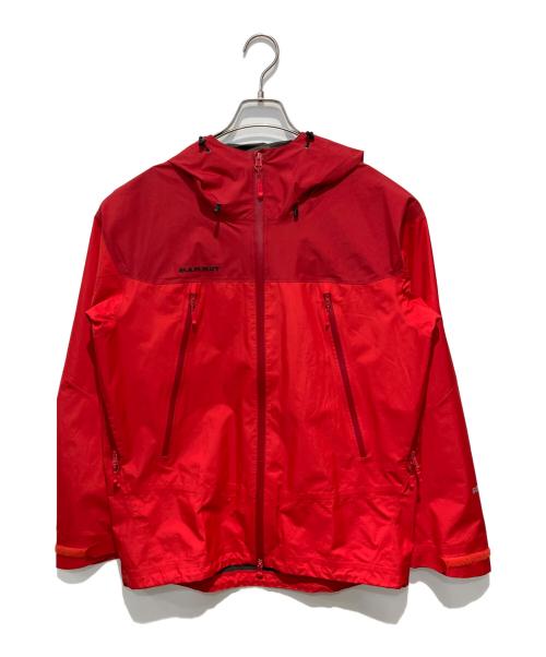 MAMMUT（マムート）MAMMUT (マムート) GORE-TEX ALL ROUNDER Jacket レッド サイズ:XLの古着・服飾アイテム