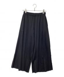 PLEATS PLEASE（プリーツプリーズ）の古着「A-Poc Bottoms」｜ブラック
