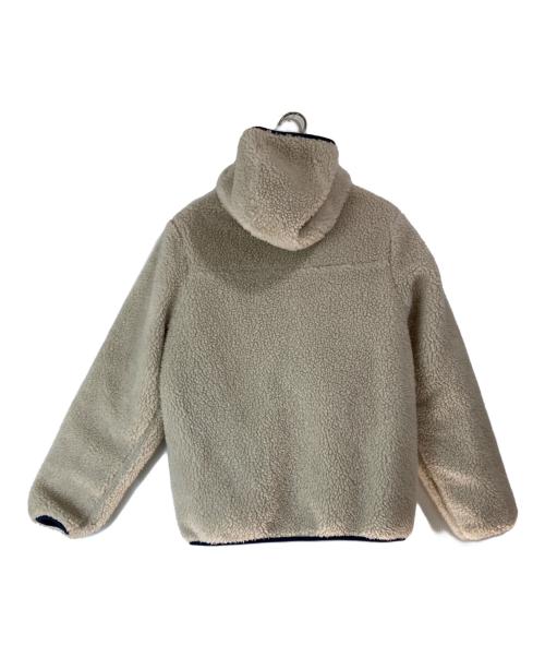 Patagonia（パタゴニア）Patagonia (パタゴニア) キッズ・リバーシブル・レディ・フレディ・フーディ ベージュ サイズ:XXL 　16-18の古着・服飾アイテム