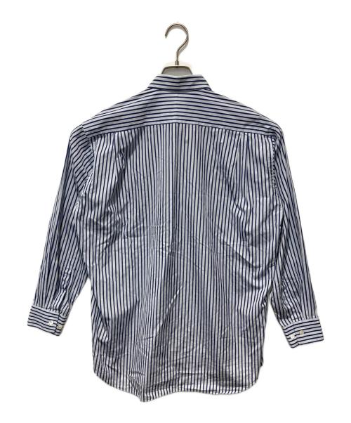 COMME des GARCONS HOMME DEUX（コムデギャルソン オム ドゥ）COMME des GARCONS HOMME DEUX (コムデギャルソン オム ドゥ) 切替シャツ ホワイト×ブルー サイズ:Ｓの古着・服飾アイテム