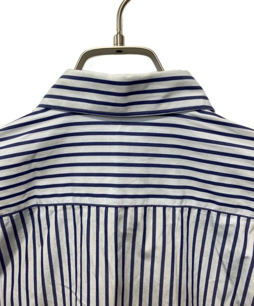 COMME des GARCONS HOMME DEUX（コムデギャルソン オム ドゥ）COMME des GARCONS HOMME DEUX (コムデギャルソン オム ドゥ) 切替シャツ ホワイト×ブルー サイズ:Ｓの古着・服飾アイテム