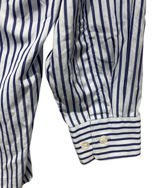 COMME des GARCONS HOMME DEUX（コムデギャルソン オム ドゥ）COMME des GARCONS HOMME DEUX (コムデギャルソン オム ドゥ) 切替シャツ ホワイト×ブルー サイズ:Ｓの古着・服飾アイテム