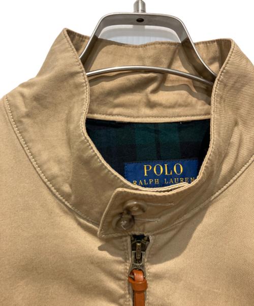 POLO RALPH LAUREN（ポロ・ラルフローレン）POLO RALPH LAUREN (ポロ・ラルフローレン) スイングトップ ベージュ サイズ:Lの古着・服飾アイテム