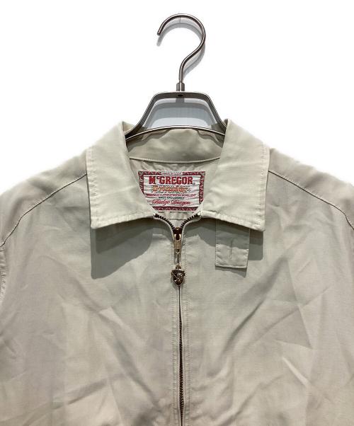 McGREGOR（マックレガー）McGREGOR (マックレガー) Joe McCOY (ジョーマッコイ) ドリズラージャケット アイボリー サイズ:40の古着・服飾アイテム