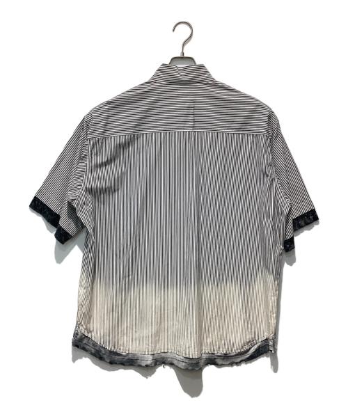 DIESEL（ディーゼル）DIESEL (ディーゼル) S-TRAX 半袖シャツ グレー サイズ:44の古着・服飾アイテム