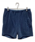 SUPREMEシュプリーム）の古着「Terry Logo Short」｜ブルー