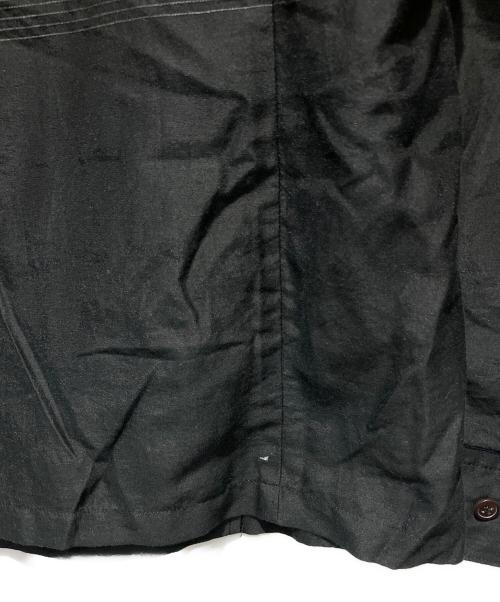 TAAKK（ターク）TAAKK (ターク) 花柄リネンテーラードジャケット ブラック サイズ:２の古着・服飾アイテム
