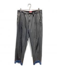 DIESEL（ディーゼル）の古着「D-CHINO-WORK-FSC/コーティングデニムパンツ」｜グレー