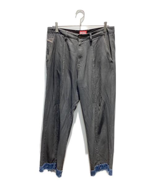 DIESEL（ディーゼル）DIESEL (ディーゼル) D-CHINO-WORK-FSC/コーティングデニムパンツ グレー サイズ:W30の古着・服飾アイテム