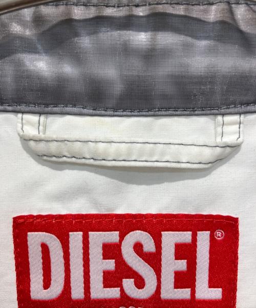 DIESEL（ディーゼル）DIESEL (ディーゼル) J-pop Bomber Jacket ボンバージャケット グレー サイズ:50の古着・服飾アイテム