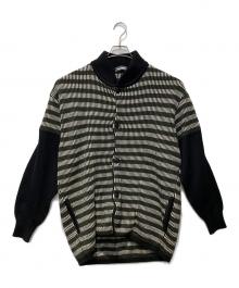 ISSEY MIYAKE MEN（イッセイミヤケメン）の古着「ニットジャケット」｜グリーン