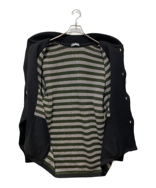 ISSEY MIYAKE MEN（イッセイミヤケメン）ISSEY MIYAKE MEN (イッセイミヤケメン) ニットジャケット グリーン サイズ:Fの古着・服飾アイテム