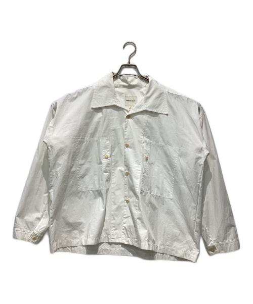 nicholas daley（ニコラス デイリー）nicholas daley (ニコラス デイリー) CLASSIC TWO POCKETSHIRT ホワイト サイズ:Lの古着・服飾アイテム
