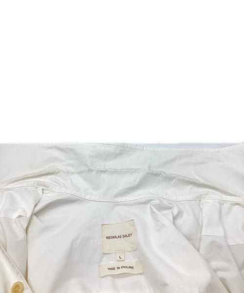 nicholas daley（ニコラス デイリー）nicholas daley (ニコラス デイリー) CLASSIC TWO POCKETSHIRT ホワイト サイズ:Lの古着・服飾アイテム