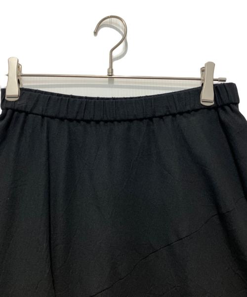 慈雨（ジウ）慈雨 (ジウ) スカート ブラック×グレー サイズ:40の古着・服飾アイテム
