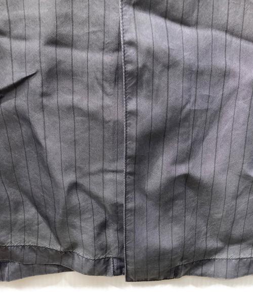 Y's（ワイズ）Y's (ワイズ) ストライプノースリーブワンピース グレー サイズ:1の古着・服飾アイテム