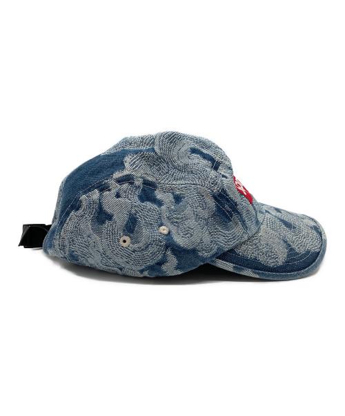 SUPREME（シュプリーム）SUPREME (シュプリーム) flames jacquard denim camp cap インディゴの古着・服飾アイテム