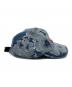 中古・古着 SUPREME (シュプリーム) flames jacquard denim camp cap インディゴ：9000円