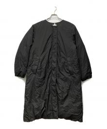 NANGA（ナンガ）の古着「NO COLLAR DOWN COAT」｜ブラック