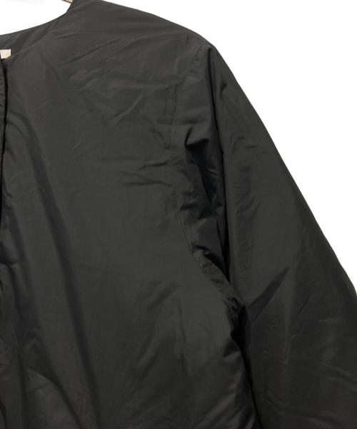 NANGA（ナンガ）NANGA (ナンガ) NO COLLAR DOWN COAT ブラック サイズ:Mの古着・服飾アイテム