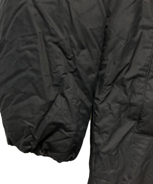 NANGA（ナンガ）NANGA (ナンガ) NO COLLAR DOWN COAT ブラック サイズ:Mの古着・服飾アイテム