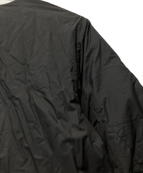 NANGA（ナンガ）NANGA (ナンガ) NO COLLAR DOWN COAT ブラック サイズ:Mの古着・服飾アイテム