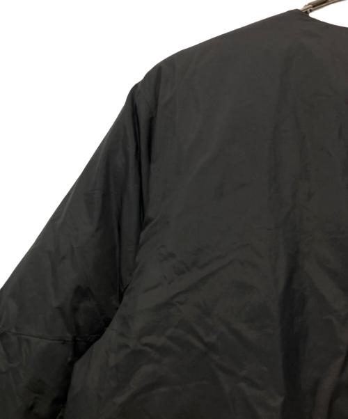 NANGA（ナンガ）NANGA (ナンガ) NO COLLAR DOWN COAT ブラック サイズ:Mの古着・服飾アイテム