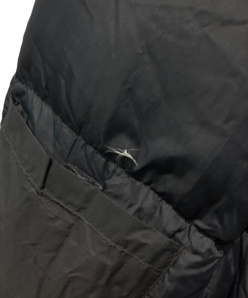 NANGA（ナンガ）NANGA (ナンガ) NO COLLAR DOWN COAT ブラック サイズ:Mの古着・服飾アイテム